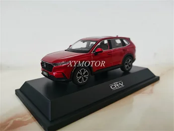 Новый 1/43 для Honda CRV CR-V 2023 SUV, литая под давлением металлическая модель автомобиля, красные игрушки, подарки, украшения для коллекции
