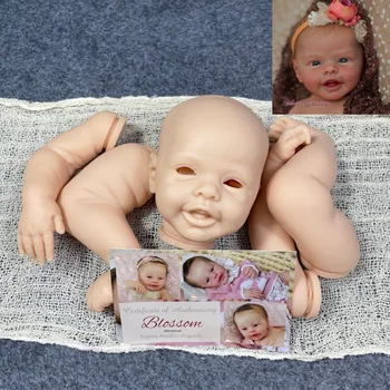 Новый 17-дюймовый комплект куклы-Реборн Blossom Limited COA Набор виниловых кукол для новорожденных, неокрашенные незаконченные части куклы, заготовки для кукол-Реборн своими руками 20