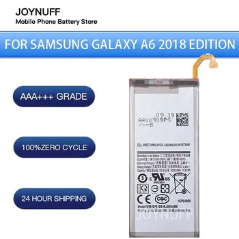 Новый аккумулятор Высокого качества 0 циклов, Совместимый EB-BJ800ABE Для Samsung Galaxy A6 (2018) SM-A600 A600F Galaxy J6 J600F Замена