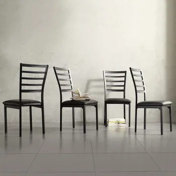 Обеденный стул Weston Home Knight, комплект из 4 штук, черный 13