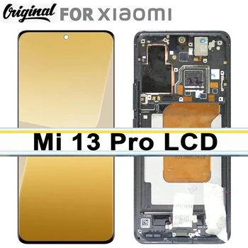 Оригинальный LTPO AMOLED Для Xiaomi 13 Pro ЖК-дисплей Модели 2210132G, 2210132C Сенсорный Экран В сборе Mi 13 Pro ЖК-Запчасти для ремонта