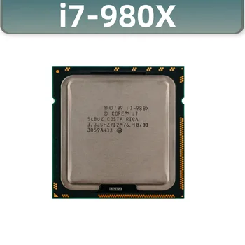 Оригинальный процессор Core i7-980X Процессор Extreme Edition i7 980X 3,33 ГГц 12M 6-Ядерный LGA1366 бесплатная доставка быстрая отправка