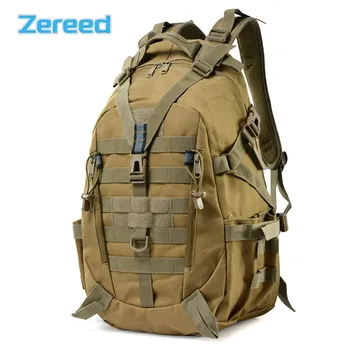 Открытый мужской военный тактический рюкзак Molle Армейская походная сумка для скалолазания Водонепроницаемые спортивные дорожные сумки Рюкзак для кемпинга Охоты 20