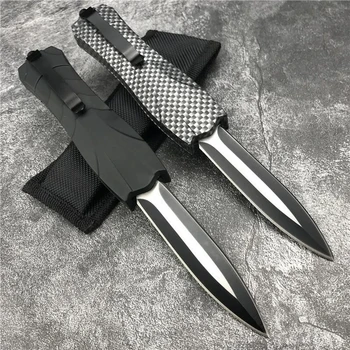 Охотничий нож BM Quick AUT Open Outdoor Tactical Combat EDC Складные карманные ножи с АБС-ручкой для самообороны с зажимом