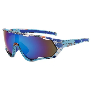 Очки для верховой езды, солнцезащитные очки для рыбалки, спортивные очки UV400, Велосипедные Очки для горных велосипедов, мужские и женские солнцезащитные очки, дорожные очки 6