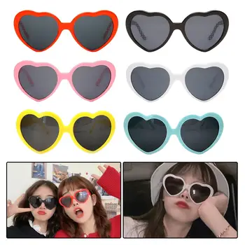 Очки со спецэффектами, солнцезащитные очки с подсветкой, изображение UV400 в форме сердца для вечеринки в честь Дня Святого Валентина 11