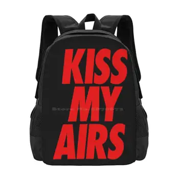 Плакат Kiss My Airs Bred, Школьная сумка, рюкзак Большой емкости, ноутбук, кроссовки Boss Diamond Supply, Мода, азартные игры, Хип-хоп, Хастлин 7