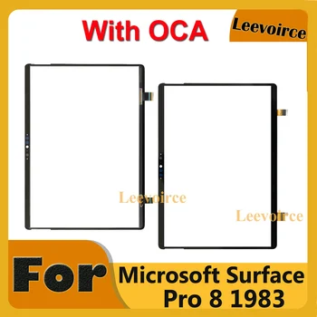 Подарочный клей OCA для Microsoft Surface Pro 8 1983 Замена дигитайзера с сенсорным экраном для Surface Pro8 Запасные части для сенсорного стекла 11