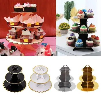 Подставка для кексов, подставка для кексов премиум-класса, подставка для кексов, Десертная еда, свадьба, День рождения 4