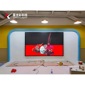 Полноцветная гибкая видеостена для мягкой рекламы в помещении с индивидуальным размером, светодиодная панель для показа плакатов p2 1