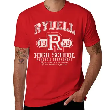Поношенная футболка Rydell High School 1959 года выпуска, милые топы, блузка, футболка с рисунком, футболки для мужчин, упаковка футболок 13