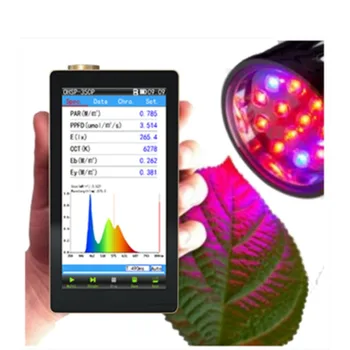 Портативное лабораторное оборудование OHSP-350P, анализатор освещенности растений на 350-800 нм, измеритель PAR 12