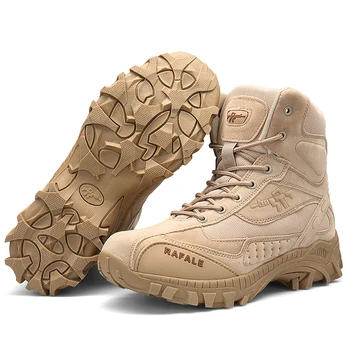Походная обувь Мужские Тактические ботинки 2023 Военные ботинки Мужские Армейские ботинки большого размера Мужская Дышащая Уличная Тактическая обувь Мужа 13