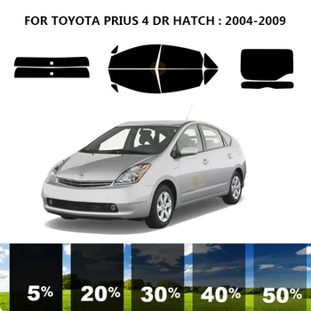 Предварительно обработанный набор для УФ-тонировки автомобильных окон из нанокерамики, автомобильная пленка для окон TOYOTA PRIUS 4 DR HATCH 2004-2009 20