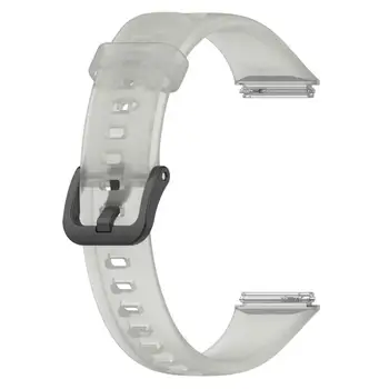 Прозрачный браслет, сменный ремешок, силиконовый прозрачный ремешок для Huawei Band 7 1