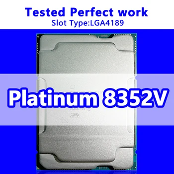 Процессор Xeon Platinum 8352V SRKJ2 36C/72T 54M Кэш 2,10 ГГц основная частота FCLGA4189 Для серверной материнской платы C621A Чипсет 19