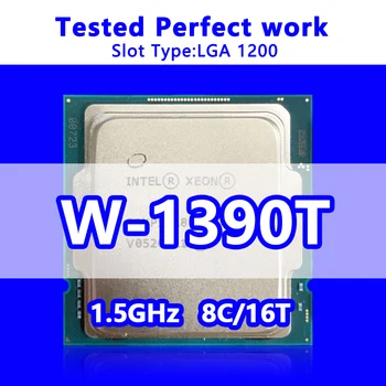 Процессор Xeon W-1390T 8C/16T 16M Cache 1.50GHz CPU SRKP6 FCLGA1200 для настольных Материнских Плат W580 Чипсетов 1