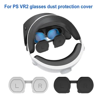 Пылезащитная защитная крышка объектива Силикагелевые Очки Защита линз От пятен Портативный для Sony VR PSVR2 Аксессуары для виртуальной реальности 10