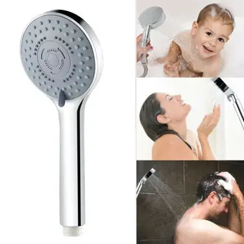 Регулируемый Водосберегающий ручной фильтр для душа в ванной комнате высокого давления 7