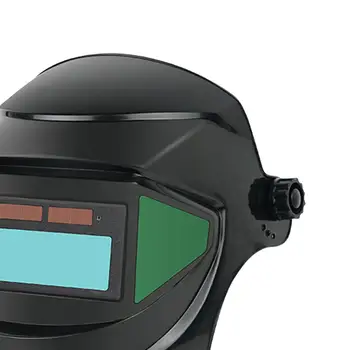 Сварочный шлем с широким обзором, Солнечная маска для сварки с автоматическим затемнением, оттенок истинного цвета 10