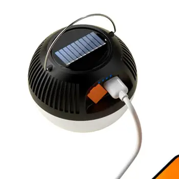 Светодиодные Кемпинговые фонари, Солнечный USB-светодиодный фонарь для кемпинга, фонарь для палатки на длительный срок, 2400 мАч, Аварийный Водонепроницаемый фонарик для ураганов 16