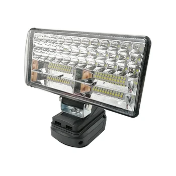 Светодиодные рабочие фонари, фонарик, электрический фонарь, прожектор, автомобильная лампа для Makita 18 В, литий-ионный аккумулятор, адаптер BL1815, BL1830 -8 Дюймов