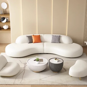 Секционные диваны Nordic для гостиной Дизайнерский диван Accent для гостиной Угловые Диваны Wohnzimmer для спальни 9