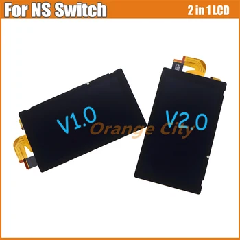 Сенсорный ЖК-экран 2 в 1 для Nintend Switch V1 V2, сменный ЖК-дисплей в сборе, экран для игровой консоли Switch NS. 5