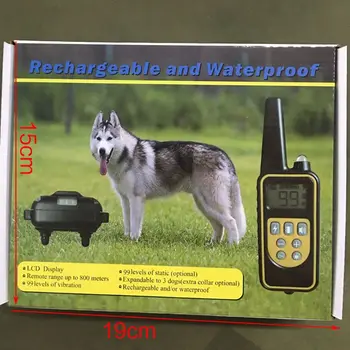 Синий ЖК-экран, ошейник для собак, дистанция управления около ярдов, ошейник для собак, Цифровая автоматическая память кода, новый челночный корабль 1