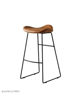 Скандинавский барный стул для взрослых, современный минималистичный модный барный стул petal, стул для кафе, обеденный стол для домашнего ресторана, барный стул