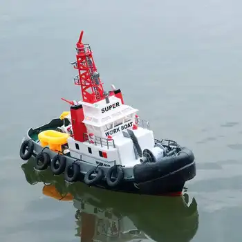 Скоростная детская беспроводная электрическая пожарная лодка Henglong 3810 модель лодки для дайвинга Boy Toy лодка с дистанционным управлением