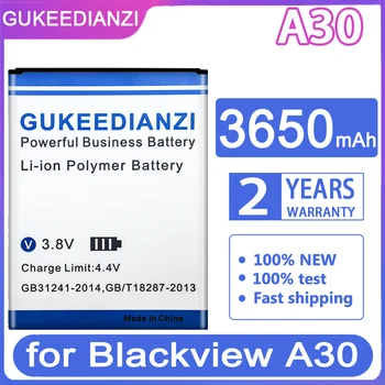 Сменный аккумулятор GUKEEDIANZI A30 3650mAh для мобильного телефона Blackview A30 12