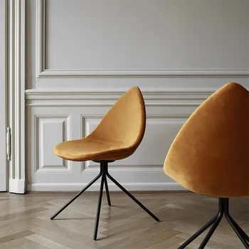 Современные обеденные стулья Nordic Salon, Высокоэргономичные Свадебные Легкие обеденные стулья, декоративные предметы мебели для дома YX50DC 14