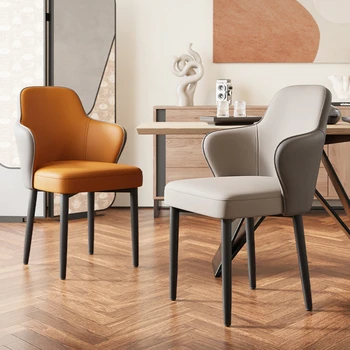 Современные обеденные стулья в скандинавском стиле, Роскошный дизайн, обеденные стулья для гостиной и офиса, Уличная мебель для дома Sillas Comedor SR50DC 11