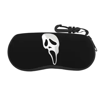 Солнцезащитные очки Ghostface Scream, мягкий чехол, Неопреновая молния, чехол для очков из фильма ужасов на Хэллоуин, Защитная коробка на Заказ 5