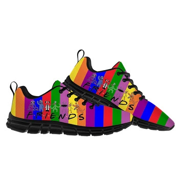 Спортивная обувь Rainbow Friends С мультяшными играми Мужские Женские подростковые Детские кроссовки Модные высококачественные кроссовки На заказ 18