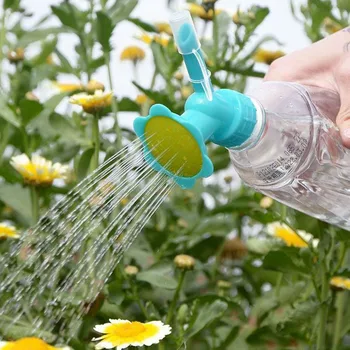 Спринклерная насадка для полива сада Ручные Поливалки для цветов Лейки для бутылок Инструмент для полива рассады садовых растений 7