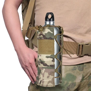Сумка для бутылки с водой Портативная военная сумка для путешествий на открытом воздухе, походов, держатель для бутылки с водой, переноска для чайника, Гидратационная сумка для рыбалки 4