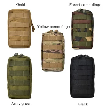Тактические подсумки Molle, универсальная сумка EDC, сумка для гаджетов, военный жилет, поясная сумка, водонепроницаемая компактная сумка 14