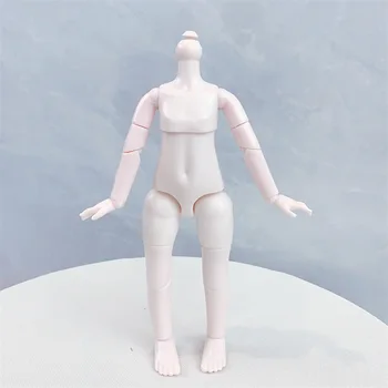 Тело куклы подходит для 28-сантиметровой куклы BJD с 26 подвижными шарнирами, куклы с обнаженной белой кожей, игрушки для девочек 4