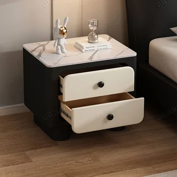 Тумбочка для хранения вещей для девочек, гостиничные тумбочки в скандинавском минималистичном стиле, мебель для спальни, предметы интерьера Mesitas De Noche 15
