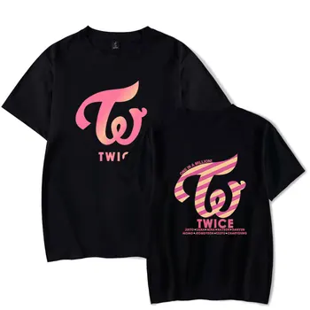 Футболка Kpop Twice для мужчин и женщин, забавная футболка с коротким рукавом, топы унисекс в стиле харадзюку 14