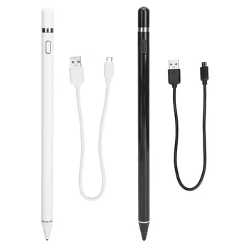 Цифровая Стильная Ручка 95 мАч Магнитная Ручка Универсальный Стилус Micro USB POM и Алюминиевый Сплав Универсальный для Устройства IOS 5