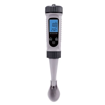 Цифровой тестер воды 4 В 1 Измеритель температуры соли S.G. Высокоточный Тестер качества воды Ручное измерительное устройство для воды