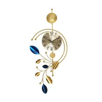 Часы для гостиной, настенные часы для дома, креативное украшение стен, настенные часы 18
