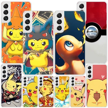 Чехол P-Pikachue P-Pokemons Anime Phnoe для Samsung Galaxy Note 20 Ultra 10 Lite 9 8 M12 M21 M30S M31S M32 J4 J6 Plus Unique Cove 18