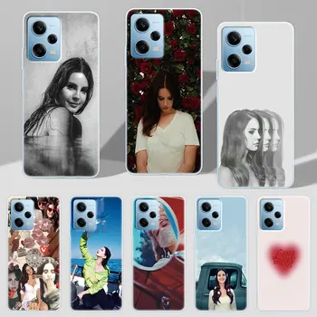 Чехол Singer L-Lana D-Del Rey для Xiaomi Redmi Note 12 Pro Plus 11 11s 10 10s 8 11E 9 8T 9T 11T 7 9S 6 5 Pro Мягкий Чехол для телефона из ТПУ 11