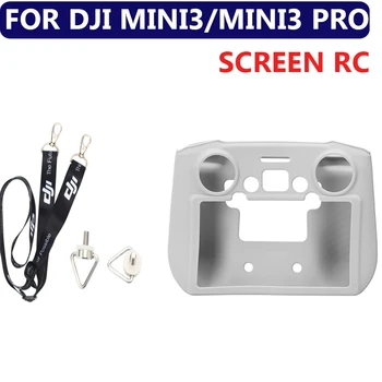 Шейный ремешок для DJI Mini с 3 ремешками для пульта дистанционного управления, силиконовый защитный чехол для DJI RC Accessories Combo 10