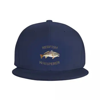 Шептун из красной рыбы, футболка с красной рыбой, бейсбольная кепка, шляпа джентльмена, женская пляжная шляпа для пикника, мужская пляжная шляпа 19